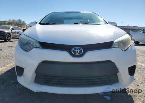 2014 Toyota Corolla L z USA, uszkodzony, nr VIN 5YFBURHE2EP165093